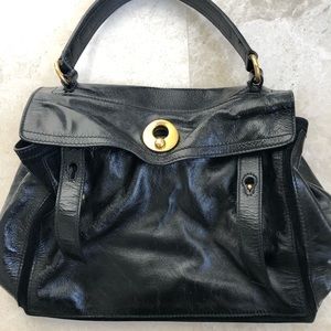 Saint laurent patent black bag!
